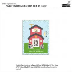 Lawn Fawn Reveal Wheel Add-on Dies - Build-A-Barn