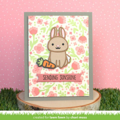 Lawn Cuts Custom Craft Dies - Springtime Bunny