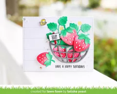 Lawn Cuts Custom Craft Dies - Strawberry Patch