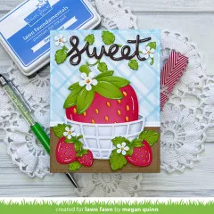 Lawn Cuts Custom Craft Dies - Strawberry Patch