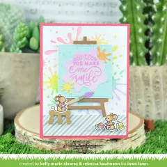 Clear Stamps - Just Add Glitter