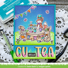 Lawn Cuts Custom Craft Dies - Tea-rrific Day