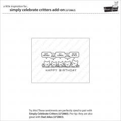 Clear Stamps - Simply Celebrate Critters Add-On