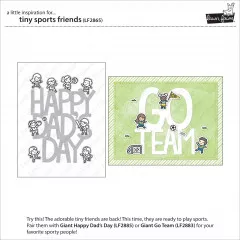 Clear Stamps - Tiny Sports Friends