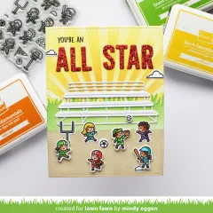 Clear Stamps - Tiny Sports Friends