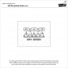 Clear Stamps - All The Party Hats