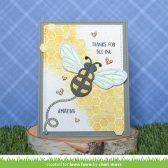 Lawn Fawn 6x6 Stencil - Honeycomb