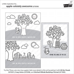 Clear Stamps - Apple-solutely Awesome