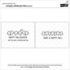 Clear Stamps - Simply Celebrate Fall