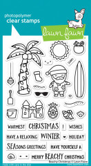 Clear Stamps - Beachy Christmas