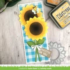 Custom Craft Die - Magic Iris Sunflower Add-On