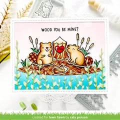 Clear Stamps - Wood You Be Mine?