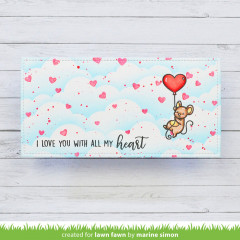 Clear Stamps - All My Heart