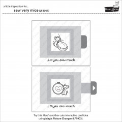 Clear Stamps - Sew Very Mice