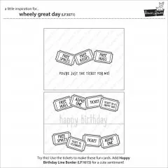 Clear Stamps - Wheely Great Day