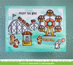 Clear Stamps - Coaster Critters Flip-Flop