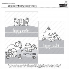 Clear Stamps - Eggstraordinary Easter