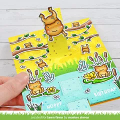 Lawn Fawn Dies - Pull 'n Pop Pull Tab