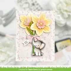 Lawn Cuts Custom Craft Dies - Darling Daffodils