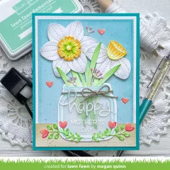 Lawn Cuts Custom Craft Dies - Darling Daffodils