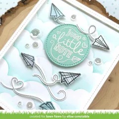 Clear Stamps - Just Plane Awesome Sentiment Trails