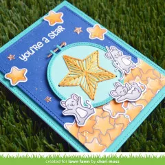 Lawn Cuts Custom Craft Dies - Embroidery Hoop Star