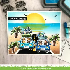 Clear Stamps - Car Critters Road Trip Add-On