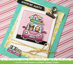 Clear Stamps - Car Critters Road Trip Add-On