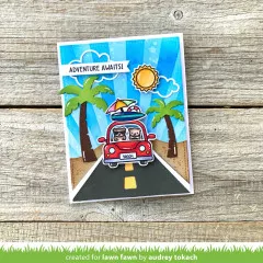 Clear Stamps - Car Critters Road Trip Add-On