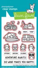 Lawn Cuts Custom Craft Dies - Car Critters Road Trip Add-On