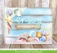 Clear Stamps - How You Bean? Seashell Add-On