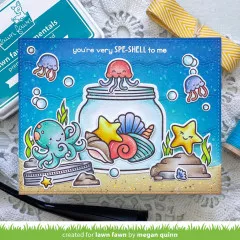 Clear Stamps - How You Bean? Seashell Add-On