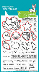 Lawn Cuts Custom Craft Dies - How You Bean? Seashell Add-On