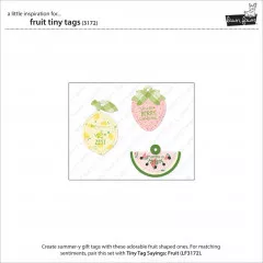 Lawn Cuts Custom Craft Dies - Fruit Tiny Tags