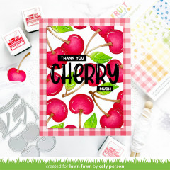 Lawn Cuts Custom Craft Dies - Cheery Cherries