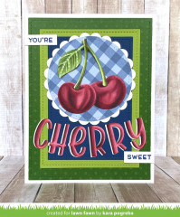 Lawn Cuts Custom Craft Dies - Cheery Cherries