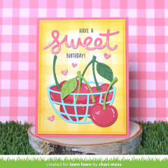 Lawn Cuts Custom Craft Dies - Cheery Cherries