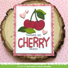 Lawn Cuts Custom Craft Dies - Cheery Cherries