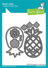 Lawn Cuts Custom Craft Dies - Playful Pineapple