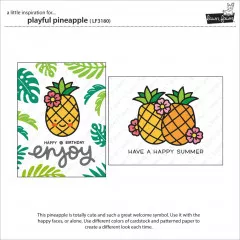 Lawn Cuts Custom Craft Dies - Playful Pineapple