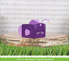 Custom Craft Die - Tiny Gift Box Anglerfish Add-On