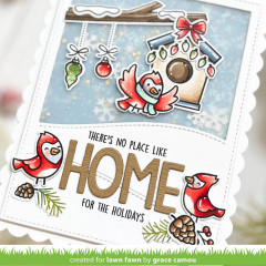 Clear Stamps - Winter Birds Add-On