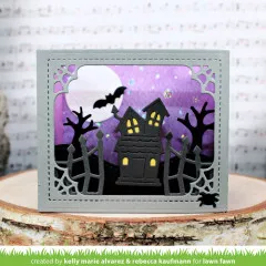 Lawn Cuts Custom Craft Dies - Shadow Box Card Halloween Add-On