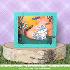 Lawn Cuts Custom Craft Dies - Shadow Box Card Halloween Add-On