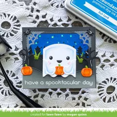 Lawn Cuts Custom Craft Dies - Shadow Box Card Halloween Add-On