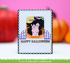 Lawn Cuts Custom Craft Dies - Shadow Box Card Halloween Add-On