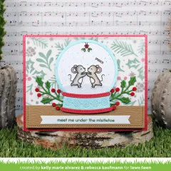 Lawn Cuts Custom Craft Dies - Build-A-Snow Globe