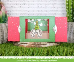 Lawn Cuts Custom Craft Dies - Sparkle Garland Borders