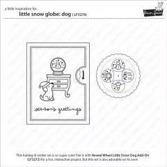 Clear Stamps - Little Snow Globe: Dog