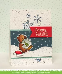 Clear Stamps - Little Snow Globe: Bear